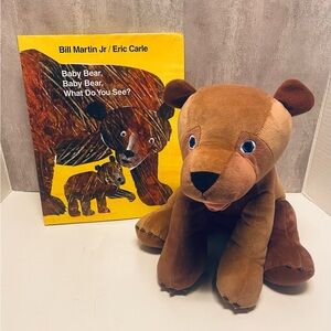 Eric Carle Brown Bear
Plush & Book Lot